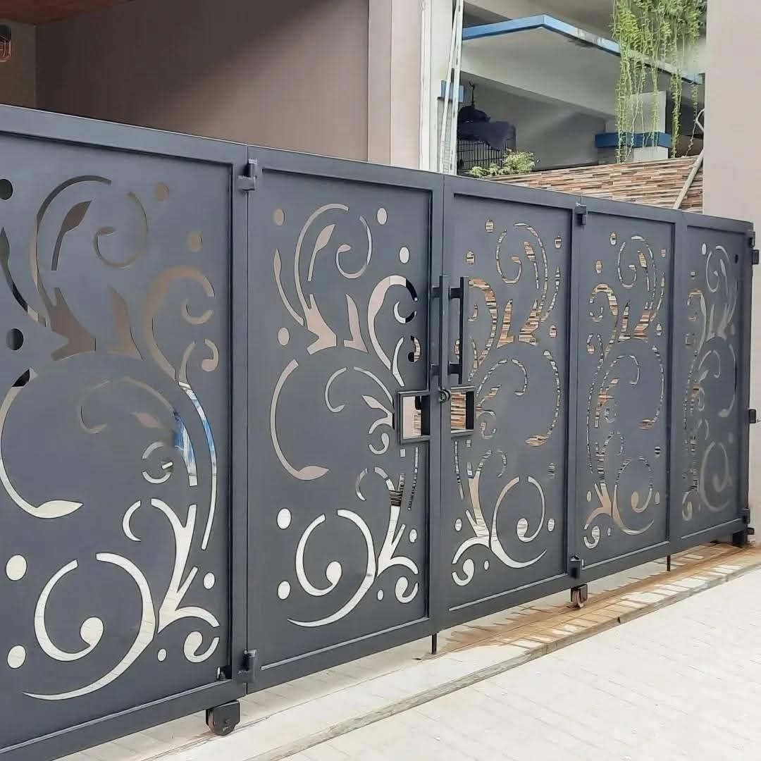 PAGAR SLIDING DESAIN CUTTING