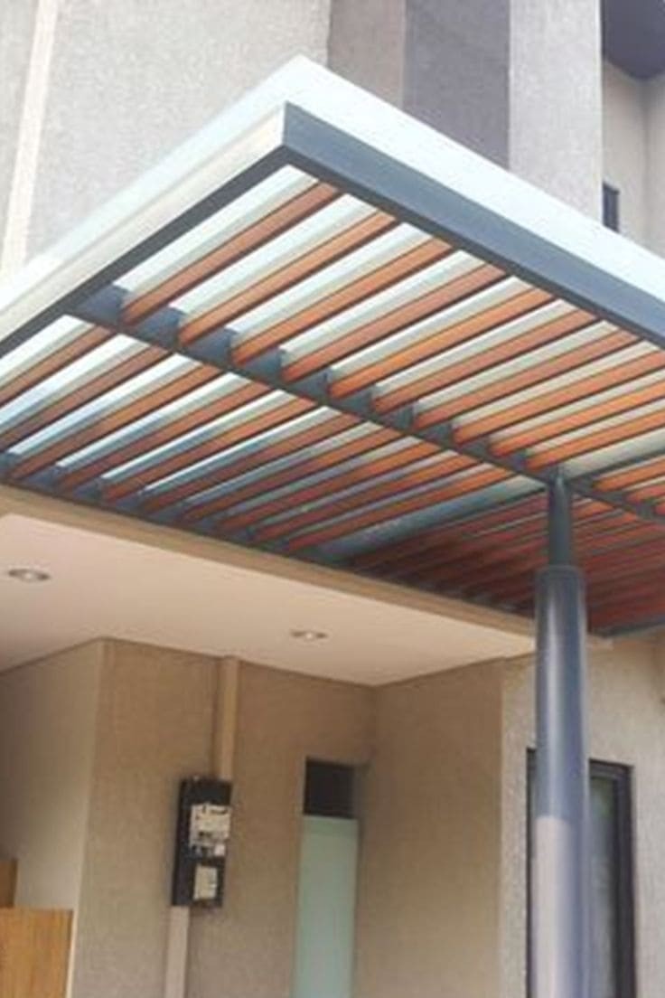 Warna dan Finishing Terbaik untuk Kanopi Modern
