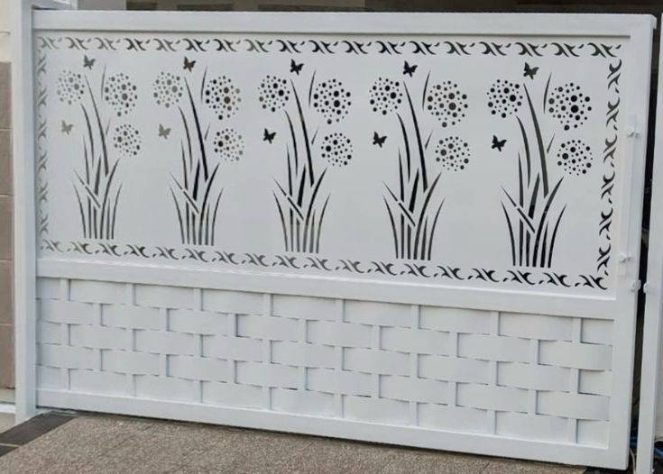 Pagar dan Gerbang Besi Anyaman Plat