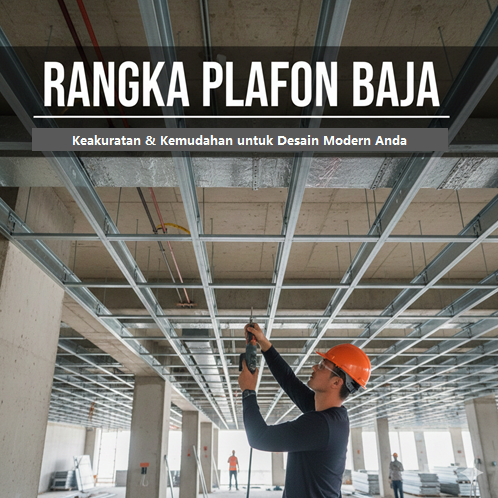 Rangka Plafon Baja