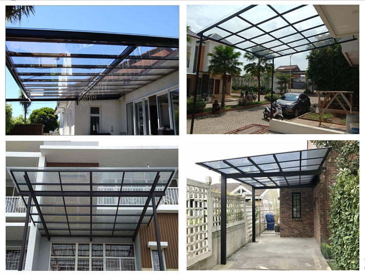 Kanopi Transparan: Solusi Agar Rumah Tetap Terang tapi Teduh