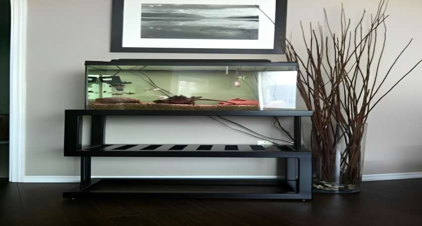 Pembuatan Dudukan Aquarium dari Besi Custom